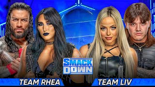 Liv Morgan amp Dominik Mysterio vs Rhea Ripley amp Roman Reigns Full Match WWE SmackDown Highlights [upl. by Poliard899]