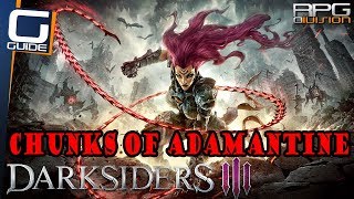 DARKSIDERS 3  All Chunks of Adamantine Locations [upl. by Suiramaj]