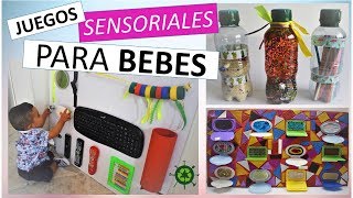 Juegos Sensoriales para BEBES  Tablero Montessori  Botellas sensoriales [upl. by Erlewine424]