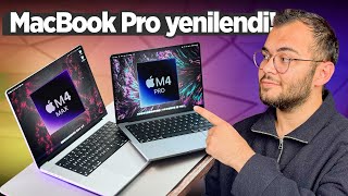 Yeni MacBook Pro modelleri tanıtıldı  M4 Pro ve M4 Max geldi [upl. by Sllew442]