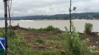 H1 Unlimited Madison Regatta U27 Flip July 3rd 2016 Crash Madison Hydroplane wreck Cal Phipps [upl. by Fanestil89]