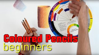 Draw with Coloured Pencils PART 1  Beginners [upl. by Laohcin]