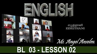 Lesson 02English  Beginners Level 03  Ms Angel AnselmEnglish  as a second language [upl. by Anisamot254]