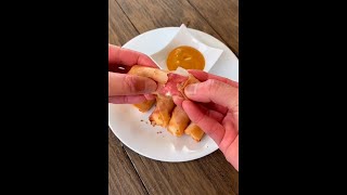 Easy Salami and Cheese Poppers Recipe shorts [upl. by Violet]