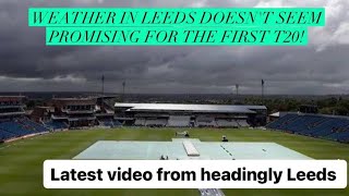 latest weather update from Headingley Leeds  Hassan Ali release from Pakistan squad [upl. by Olivette]