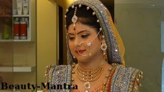 Indian Wedding Makeup  Morning Wedding Makeup  Complete Hair And Makeup [upl. by Lauber]