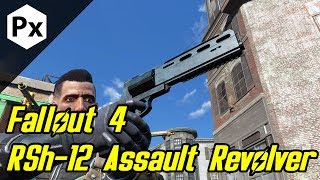 Fallout 4 Mod RSh12 Assault Revolver [upl. by Ardiekal]