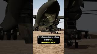 A C17 Cargo Plane Fits an Entire Helicopter Inside [upl. by Atteselrahc]