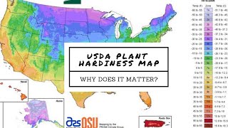 USDA Plant Hardiness Zone Map [upl. by Nyad]