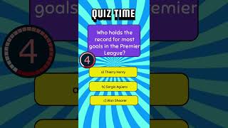 Who Holds the Premier League Goal Record ⚽🏆 PremierLeagueQuiz [upl. by Flaherty162]