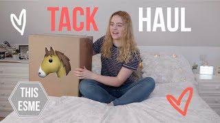 TACK HAUL  Harry Hall try on unboxing video  This Esme [upl. by Odranar]