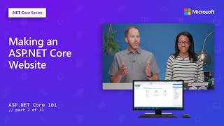 Making an ASPNET Core Website  ASPNET Core 101 2 of 13 [upl. by Enyahc]