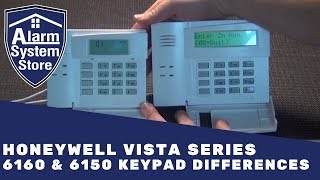 Alarm System Store Tech Video  Honeywell 6160 amp 6150 Differences [upl. by Nyraf]