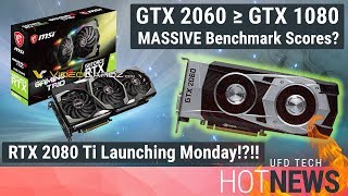 GTX 2060 As Fast as GTX 1080 amp RTX 2080 TI Launching Monday [upl. by Camfort957]