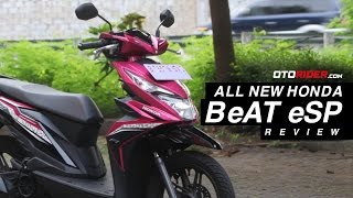 All New Honda BeAT eSP 2016 Test Ride Review – Indonesia  OtoRider [upl. by Sherry81]