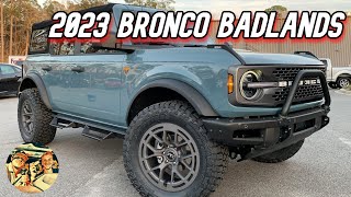 2023 FORD BRONCO BADLANDS 4x4 NEW RTR Pkg amp Level Offroad SUVReview Startup Walkaround ampInterior [upl. by Ahlgren45]