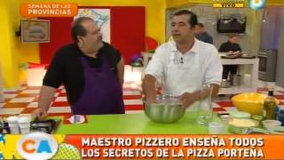 Pizza porteña Todos sus secretos Parte 1 [upl. by Enawyd]