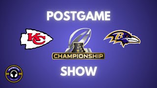 LIVE Baltimore Ravens lose to Kansas City Chiefs in the AFC Championship 1710 Instant Recap [upl. by Lihp]