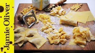 How To Make Pasta Shapes  Jamies Comfort Food  Gennaro Contaldo [upl. by Herrick]