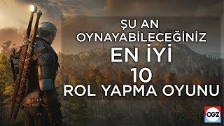 EN10 5  Şu An Oynayabileceğiniz En İyi 10 Rol Yapma Oyunu [upl. by Onailime]