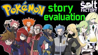 Evaluating the story of every major Pokemon game from generation 17 [upl. by Gabrielli868]