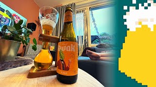 Brouwerij Bosteels  Pauwel Kwak Blonde  Blond Bier  Bieromaniac NL Bier Review [upl. by Niamert]