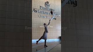 Quick tour of cabin crews training in Emirates college Dubai [upl. by Edialeda436]