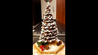 ARBOL NAVIDEÑO con Enjambres de cereal con Chocolate semi amargo [upl. by Killy]