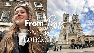 LONDON TRAVEL VLOG  Paris to London day trip [upl. by Fontes]