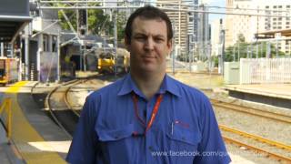 Beware the second train  Queensland Rail warning on pedestrian safety [upl. by Holcman]