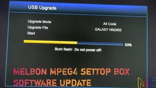 MELBON GALAXY MPEG4 Software Update Mythical Conclusion [upl. by Ariay13]