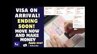 VISA ON ARRIVAL MOVE TO MACA0 amp GET EUROPEAN CITIZENSHIP  No IELTS amp POF Invest Digitalmoney [upl. by Aremmat]