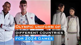 Watch Uniforms of Different Countries at the 2024 Paris Olympics  Hub Of Videos [upl. by Eugnimod57]