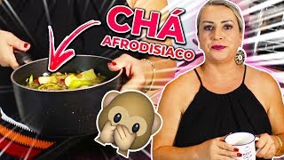 CHÁ AFRODISIACO NATURAL RECEITA CASEIRA [upl. by Ahnavas]