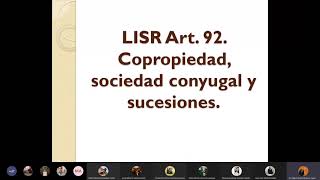 Impuestos de Personas Físicas Disposiciones generales de ISR [upl. by Ahseik727]