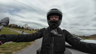 BMW 1250 GSA out for a Fall Sunday Ride  SWVA [upl. by Bogart262]