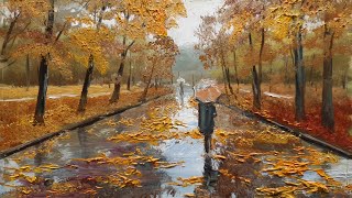 Осенний дождь Autumn rain Vugar Mamedov [upl. by Isbella]