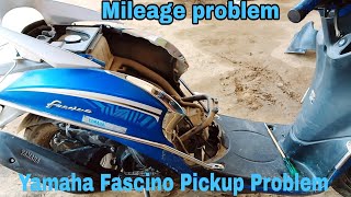 Yamaha Fascino Pickup problemStarting problemMileage problem [upl. by Truk187]