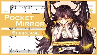 Pocket Mirror  Staircase Piano Sheet Music [upl. by Merceer195]