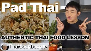 Authentic Thailand Recipe for Pad Thai Noodles  ผัดไทย [upl. by Ahseela]