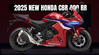 CHALLENGE ZX4R 2025 NEW HONDA CBR400R OFFICIALLY RELEASED [upl. by Oirevas449]