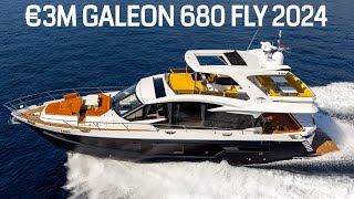 GALEON 680 FLY  HUGE FLYBRIDGE [upl. by Heady]