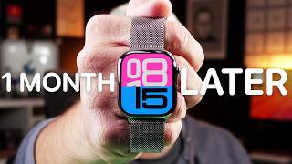 Apple Watch Series 10 One Month Later  Is It Worth It [upl. by Leumhs]