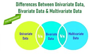 Differences Between Univariate Data Bivariate Data and Multivariate Data [upl. by Anaele834]