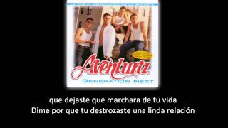 Aventura  Amor Bonito lyric  letra [upl. by Arat]