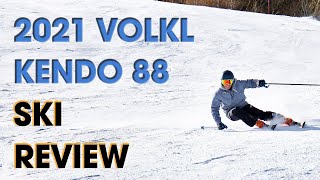 2021 Volkl Kendo 88 Ski Review  Auski Australia [upl. by Nylsirhc]