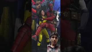 Deadpool and Wolverine at San Diegocomic con Marvel booth [upl. by Latsyrd535]