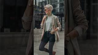 Outfits Modernos Para Señoras Over 50 [upl. by Tristis]