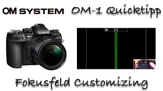 OM System OM1 Olympus Quicktipp AF Autofokusfeld individualisieren [upl. by Tannie]