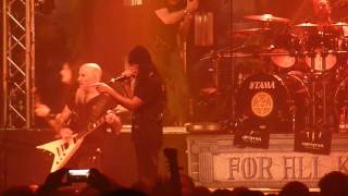 ANTHRAX Antisocial Live 2017 Paris [upl. by Soalokcin659]